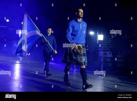 Scotlands Andy Murray During Day One Of Schroders Battle Of The Brits