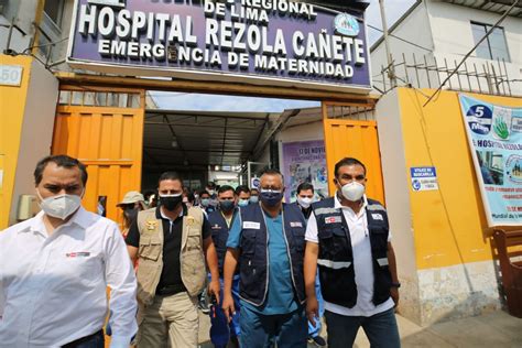 Ministro De Salud Visita El Hospital Rezola De Ca Ete Galer A