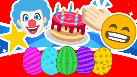 Huevos De Pascua Sorpresa Con Emojis Aprender Los Colores