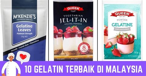 10 Gelatin Terbaik Di Malaysia 2024 Lazat