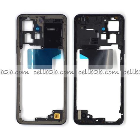 Carcasa Trasera Para Xiaomi Redmi Note G Negra Gris Cellb B