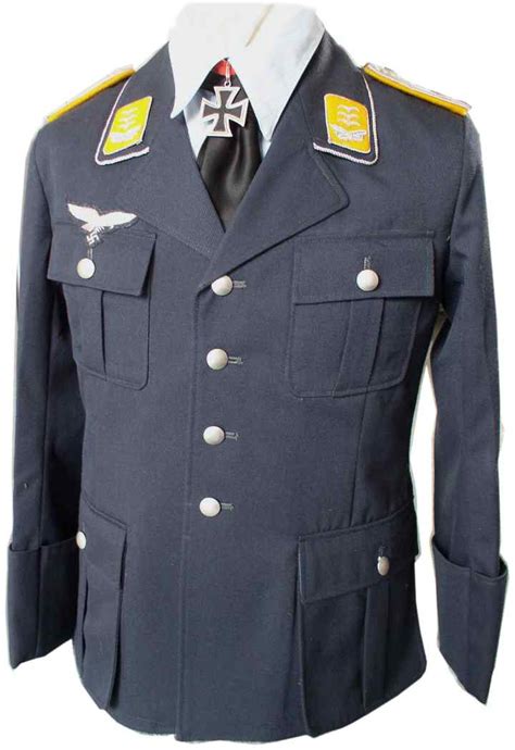 Ww German Luftwaffe M Officers Tricot Tunic Off