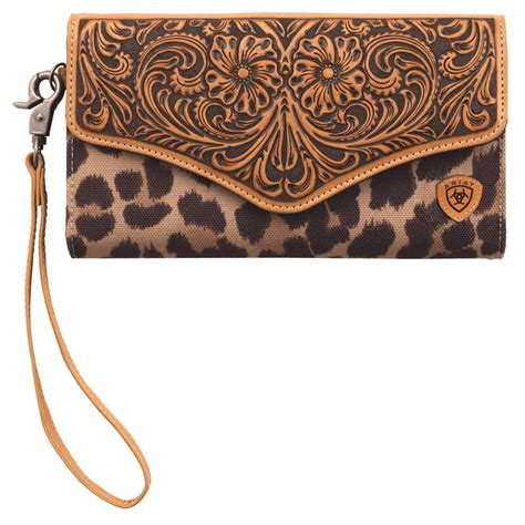 Leopard Clutch Wallet Ariat