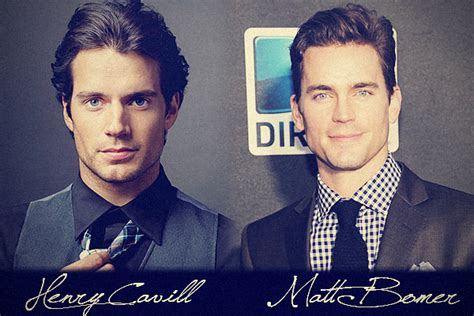 ~Henry Cavill and Matt Bomer by MichNB on DeviantArt