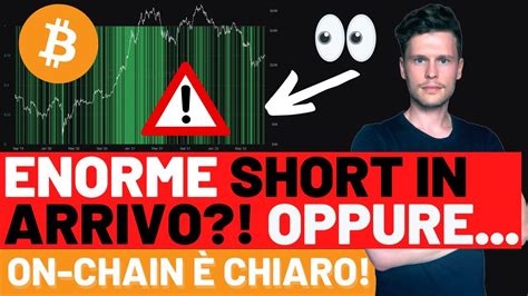 🚨 On Chain Cosa Sta Accade 🚨 Bitcoin Altcoins Enorme Short