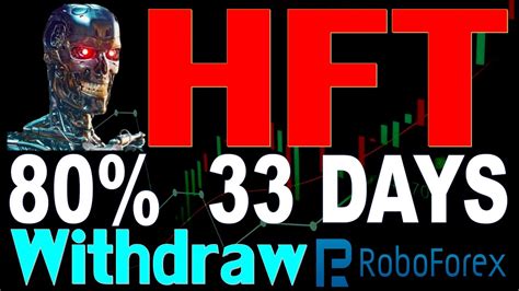 80 In 33 Days Live Account Package Hft Robot From Challenge Prop