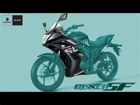 Suzuki Gixxer Sf Full Body Kit Items Black Blue Red Grey