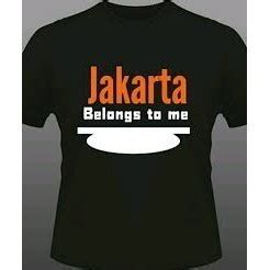 Jual Kaos T Shirt Pria Persija Jakarta Belongs To Me Ultras Acab Casual