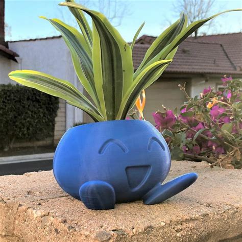 3D Printed Oddish Pokemon Planter Japan Nakama