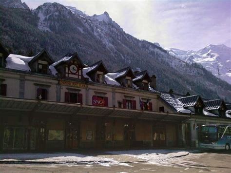 Chamonix train station