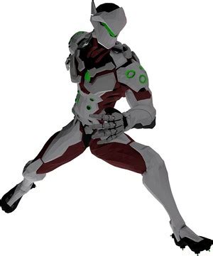 Genji Rigged D Model