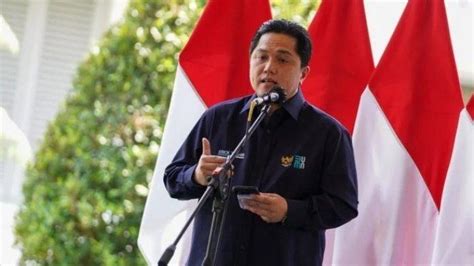 Elektabilitas Kian Menguat Erick Thohir Jadi Cawapres Terkuat Di