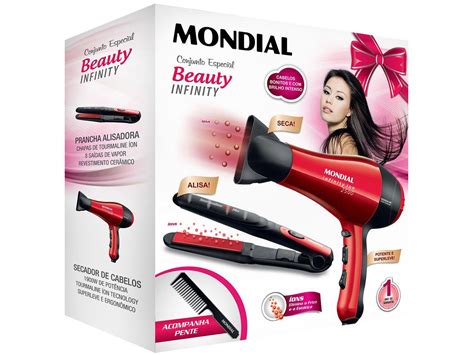 Kit Secador E Chapinha Mondial Beauty Infinity Secador De Cabelo