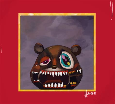 Mbdtf Album Cover Recreate Illustration R Kanye