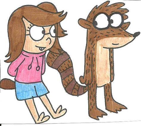 Rigby and Eileen by cmara on DeviantArt