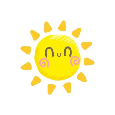 Smiling Sun Vector Hd Images, Cute Smile Sun Vector, Sunshine Clipart ...