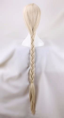 Tangled Rapunzel 120cm Long Blonde Braid Cosplay Party Wig EBay