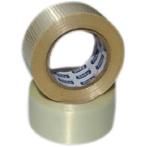 Cream Single Sided And Bopp Self Adhesive Tapes For Packing At Best