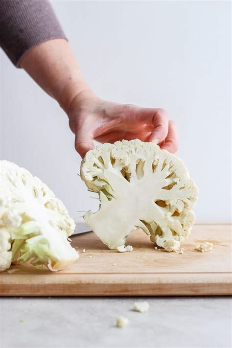 How To Cut Cauliflower Step By Step Feelgoodfoodie