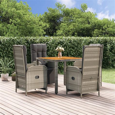 Yolola Sitzgruppe Garten Essgruppe Personen Rattan Gartenm Bel Set