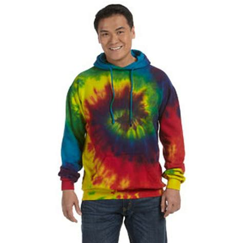 Tie Dye Tie Dye Adult 8 5 Oz Tie Dyed Pullover Hood