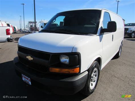 2012 Summit White Chevrolet Express 1500 Cargo Van 125172175 Photo 12