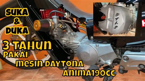 Setelah Tahun Pemakaian Mesin Daytona Anima Cc Youtube