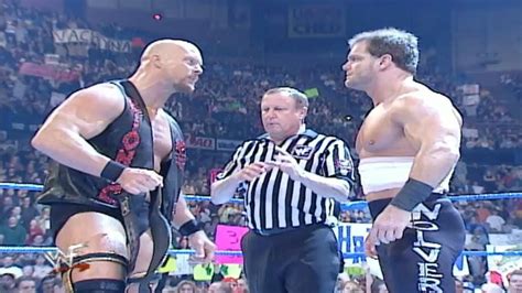 Stone Cold Steve Austin Vs Chris Benoit Smackdown