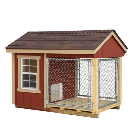 4x7 Shed Kit | EZ-Fit Dog Kennel with Run — Homestead Supplier