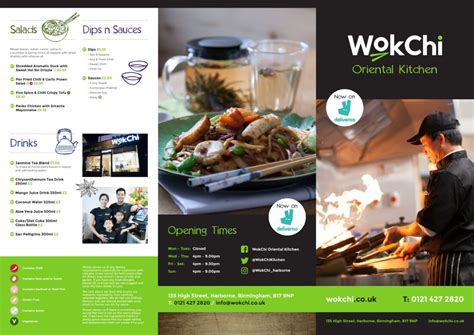 Wok Chi Chinese Harborne Birmingham S Full Menu Online