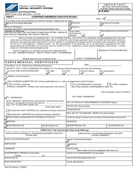 Sickness Notification Form Fill And Sign Printable Template