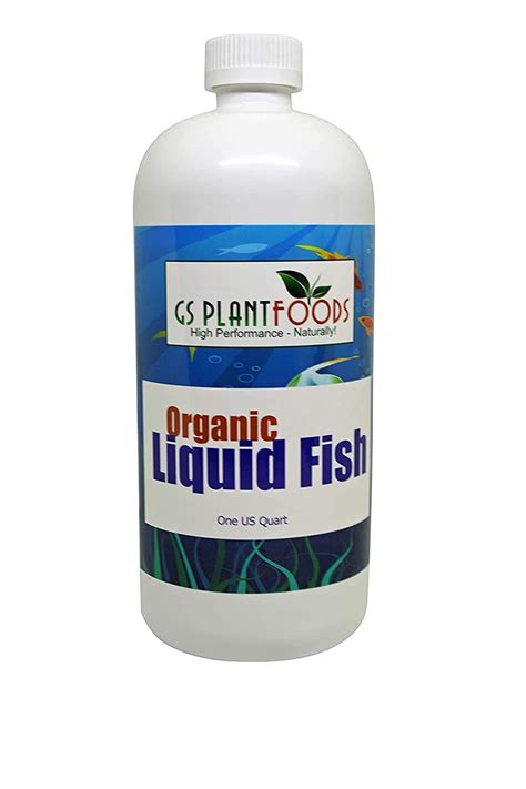 Buy Gs Foods Liquid Fish Oz Hydrolyzed Fish Fertilizer For S Liquid