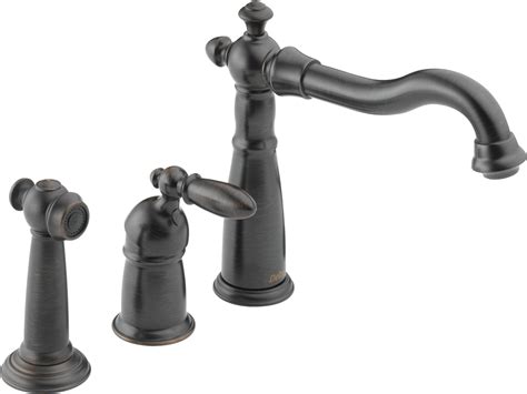 Delta 155-DST Victorian Kitchen Faucet - Bronze | eBay