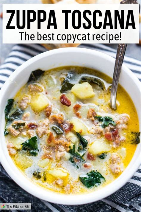 Warm Up With A Bowl Of Zuppa Toscana Soup This Comforting Italian