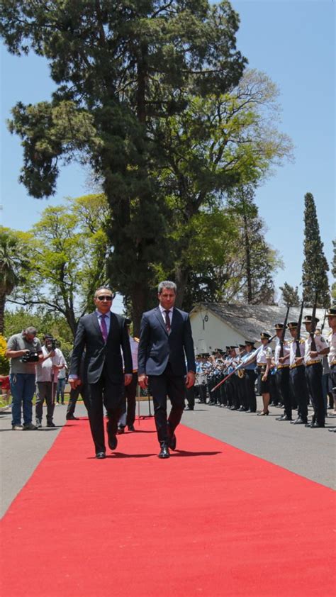 Sergio Uñac recibió a Wang Wei embajador de la República Popular China