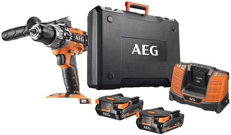 AEG Prolithium Ion 190mm 2 Batteries 2 0Ah 1 Chargeur 40mins