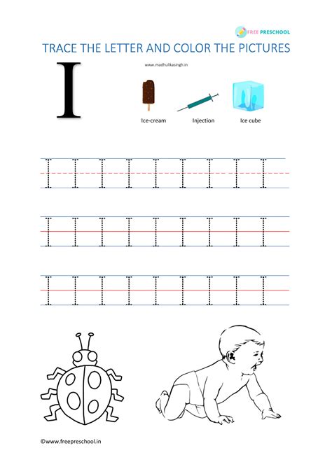 Letter Ii Worksheets