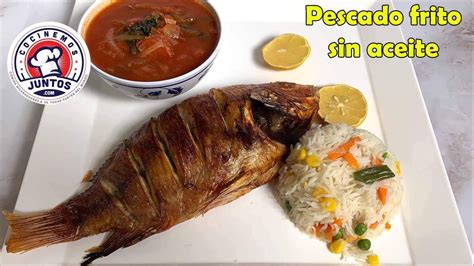 Como Fre R Un Pescado Sin Aceite Receta Saludable Youtube