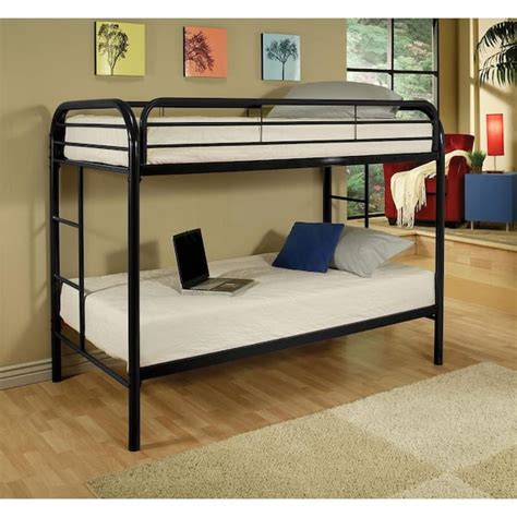 Acme Furniture Thomas Twin Over Twin Metal Bunk Bed Bk The Home