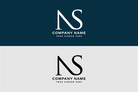 NS Letter Luxury Logo Vector Template Graphic By Graphicfirozkabir