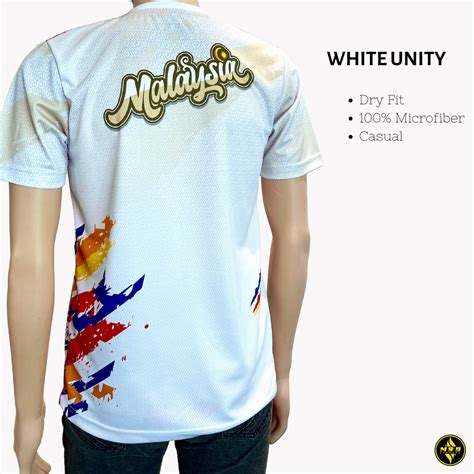 Malaysia Merdeka Collection 2023 White Unity – MRB Apparel