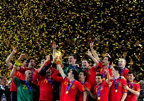 Selección De España ¡campeona Del Mundo Mundial De Futbol