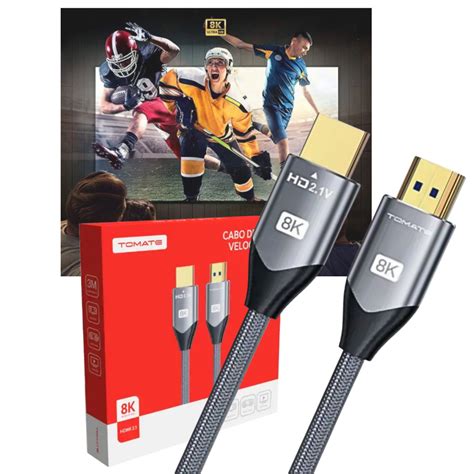 Cabo Cabo HDMI Ultra High Speed 48Gbps HDMI 2 1 Cabo Supports 8K 60Hz