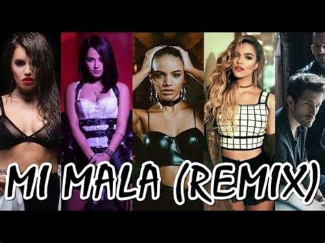 Mau Y Ricky Mi Mala Remix Letra Ft Lali Becky G Karol G