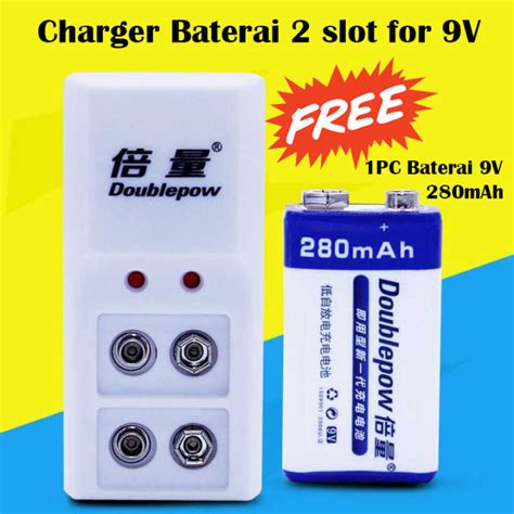 Charger Baterai V Slot Free Pc Battery Volt Mah Fast Charging