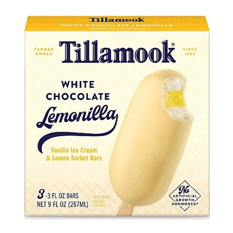 Tillamook Lemonilla Ice Cream Bars Ice Cream Roths