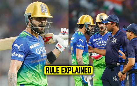 Explained Why Virat Kohlis Dismissal Against Kkr In Ipl 2024 Was Not