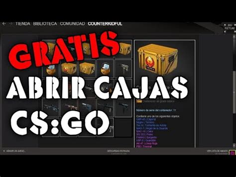 Como Abrir Cajas De Csgo Gratis Youtube