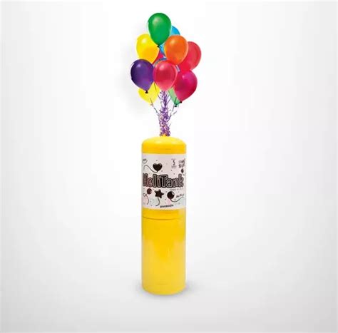 Tanque Garrafa De Gas Helio Descartable Globos Cotillon