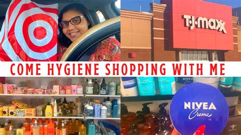 Come Hygiene Shopping With Me At Tj Maxx Marshalls Target Pt L Ms